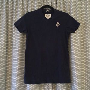 Men's Abercrombie v-neck, navy